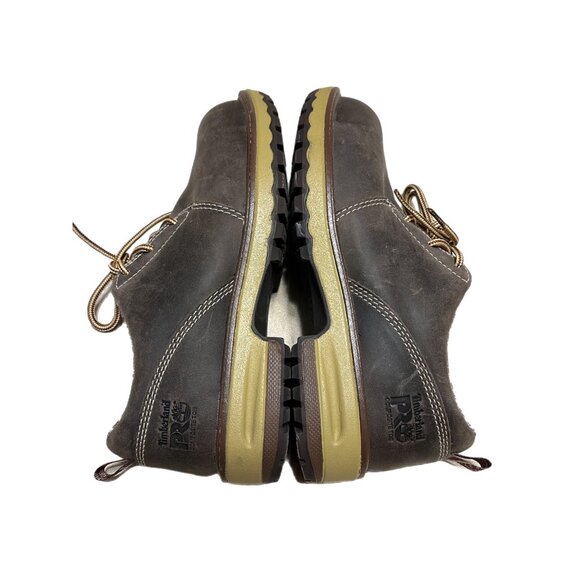 Timberland Pro Womens  A1VFU Brown Composite Toe Work Boot Size 7 - Picture 4 of 9